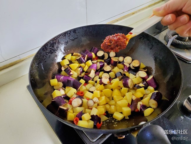 【冬季霸王餐】土豆燒茄子，香軟好下飯