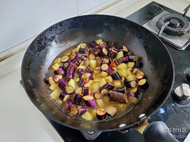 【冬季霸王餐】土豆燒茄子，香軟好下飯