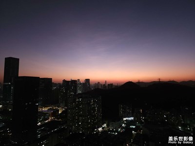 晴空晚霞