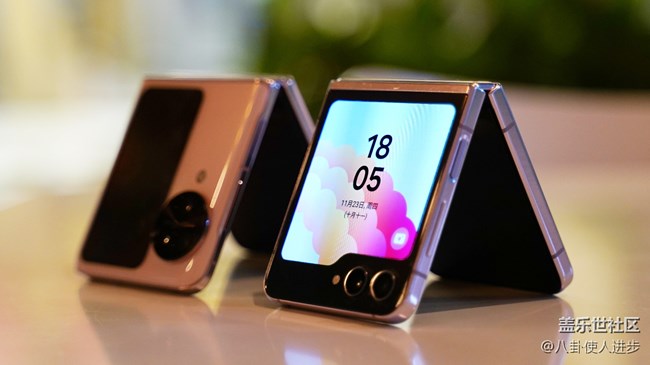 Galaxy Z Flip5 VS OPPO Find N3 Flip外觀對比