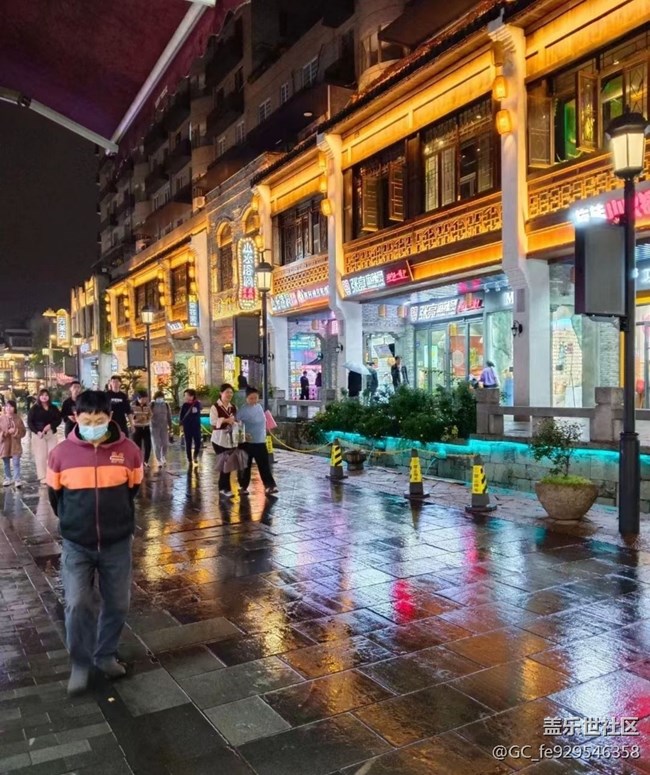 【美麗的夜】冬雨
