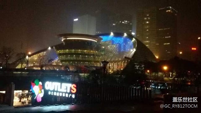 【美麗的夜】廣場夜景