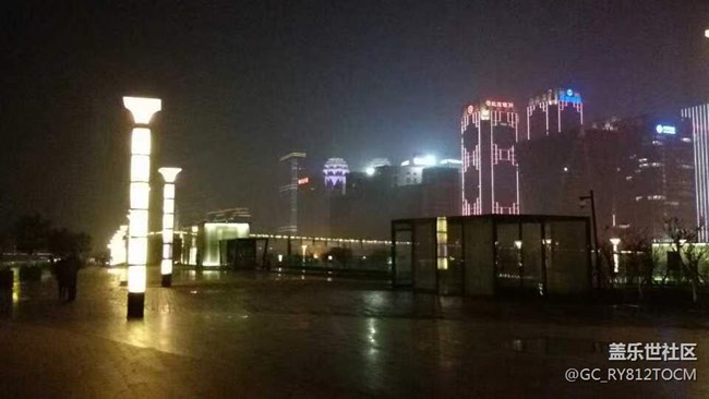 【美麗的夜】廣場夜景