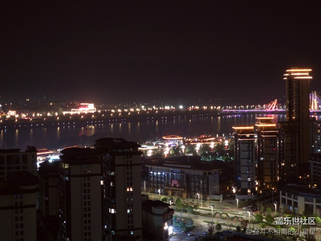 繁星點點，萬家燈火