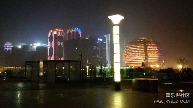 【美麗的夜】廣場夜景