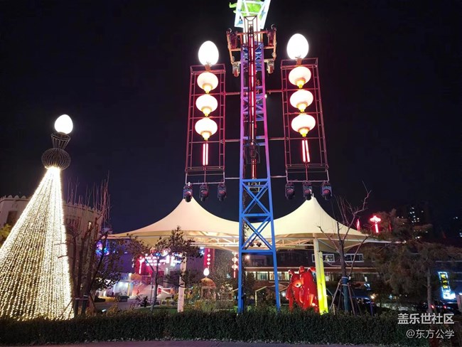 【美麗的夜】大紅燈籠高高掛