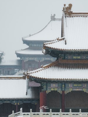 Galaxy S23 Ultra  故宮的雪