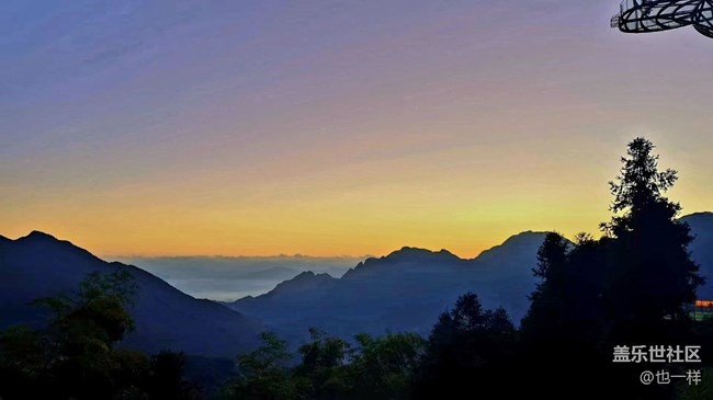 【浪漫的盡頭】日出