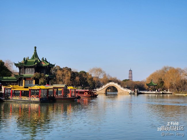 揚州瘦西湖游玩