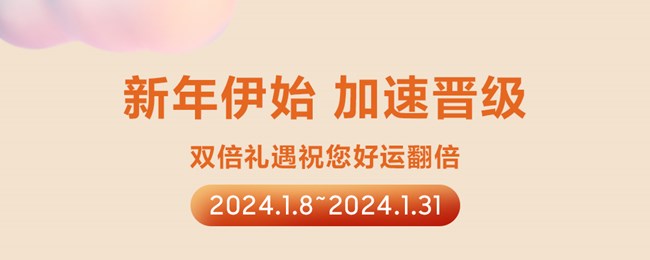 新年伊始 加速晉級