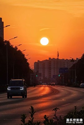 【浮光掠影】+夕陽西下