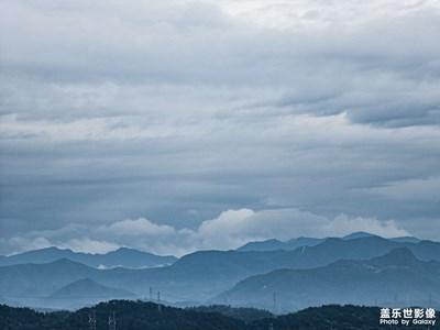 【三星手機長焦】層巒疊嶂的山脈
