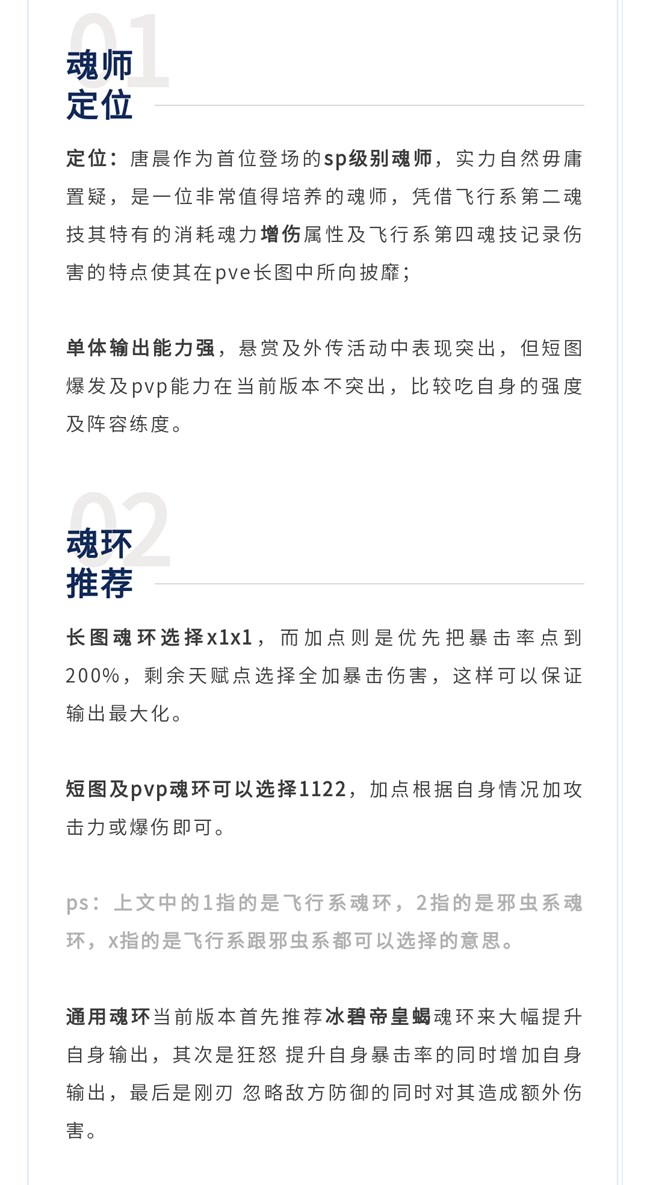 《斗羅大陸》魂師攻略 [唐晨]快速入門指南
