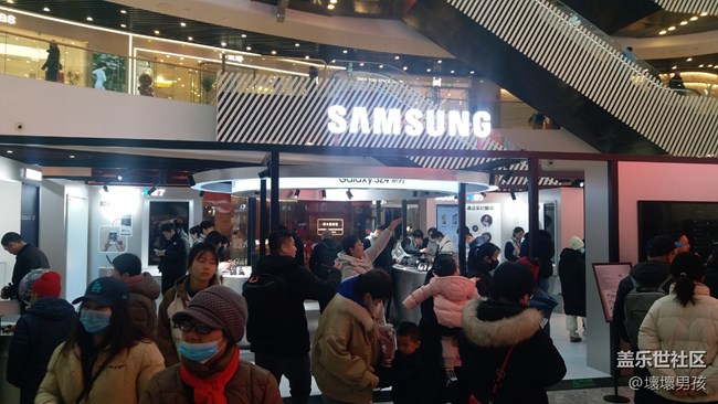 三星S24系列新品快閃店通州萬達(dá)打卡