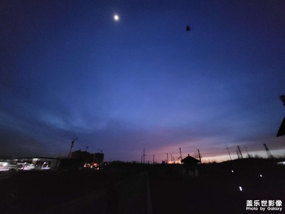 【返程路上】＋晚霞風(fēng)箏