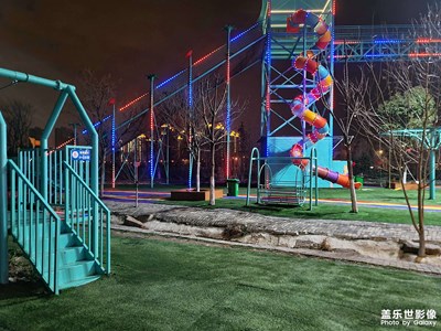 【我家鄉(xiāng)的春節(jié)】夜幕下的游樂(lè)場(chǎng)