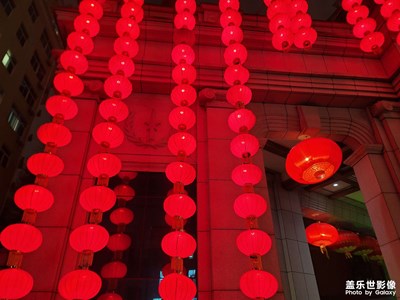 【返程路上】大紅燈籠高高掛