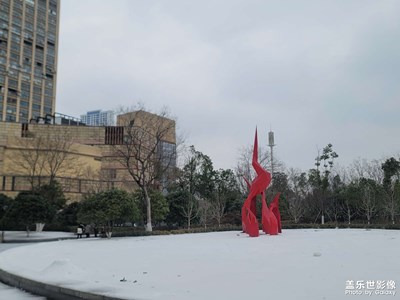 【我家鄉(xiāng)的春節(jié)】小區(qū)廣場