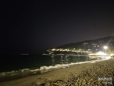 夜晚沙灘