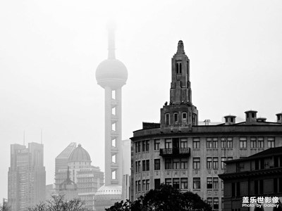 上海黑白調(diào)街景