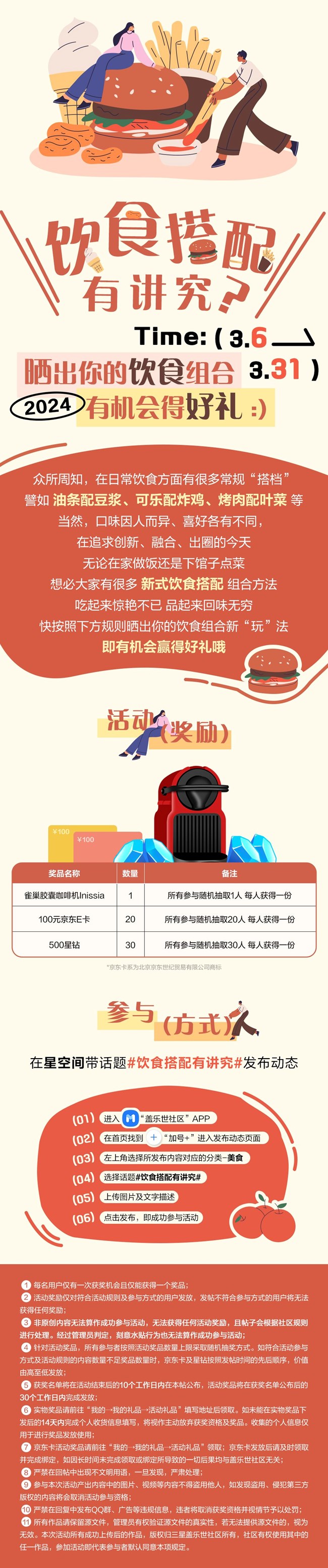 【開獎(jiǎng)】飲食搭配有講究？曬出你的飲食組合有機(jī)會(huì)得好禮