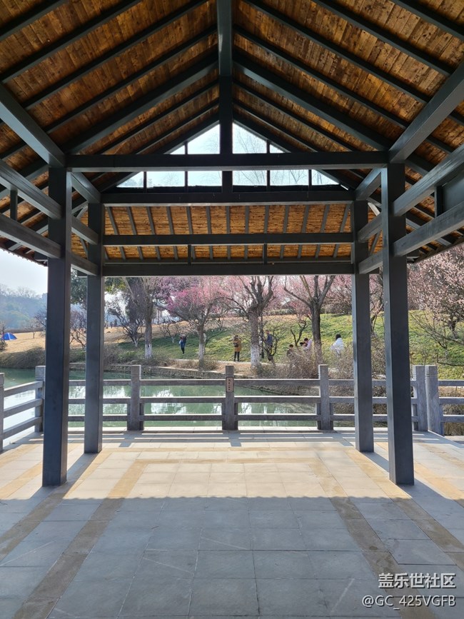【曬曬家鄉(xiāng)建筑】湖中亭廊