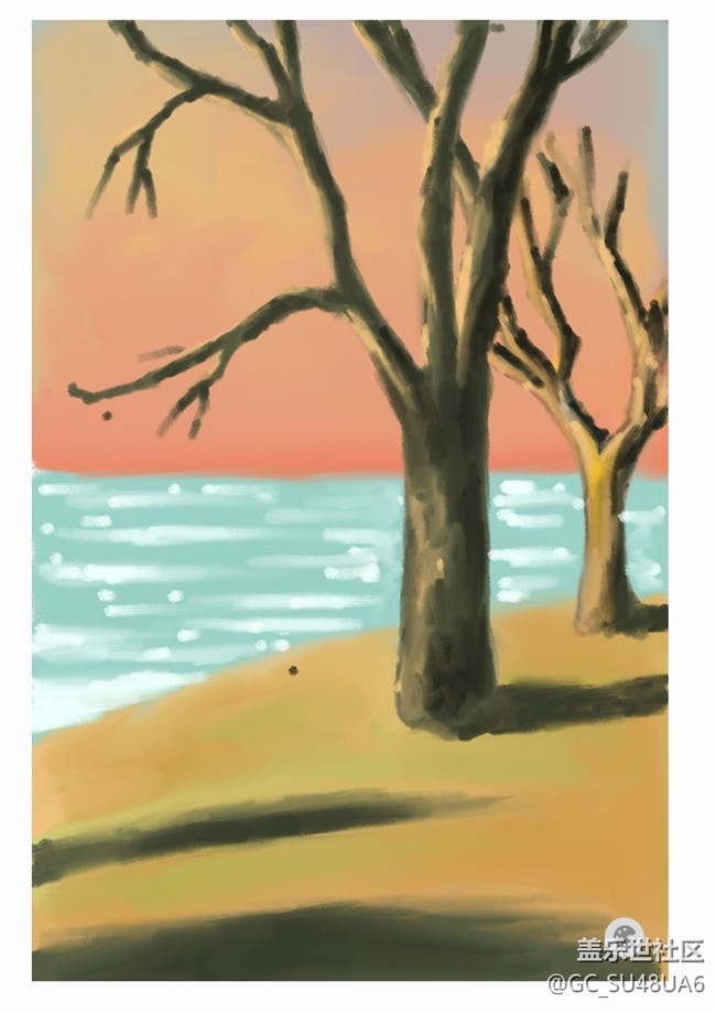 Spen也可以畫出油畫效果