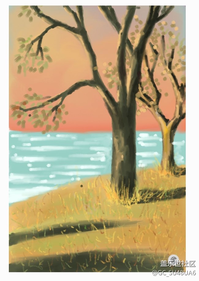 Spen也可以畫出油畫效果