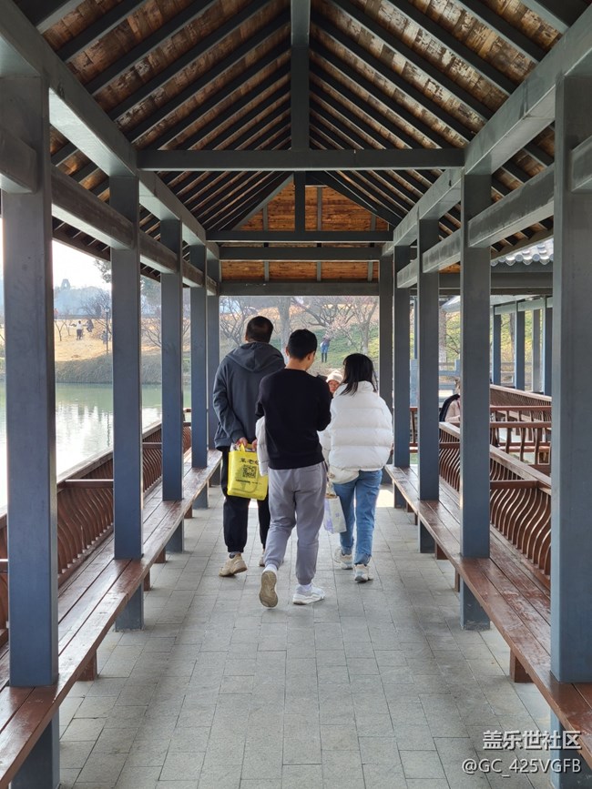 【曬曬家鄉(xiāng)建筑】湖中亭廊