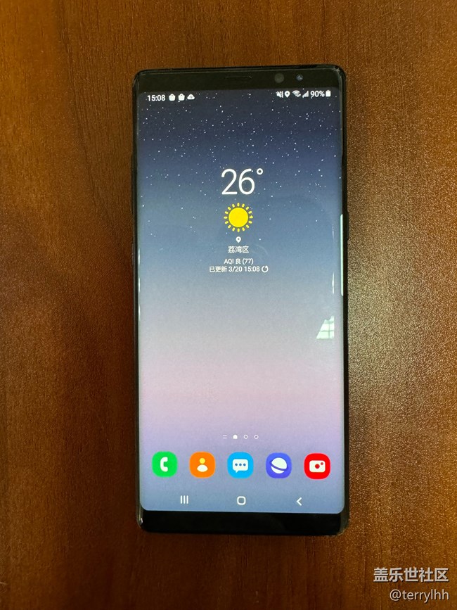 謎夜黑Note8 SM-N9500