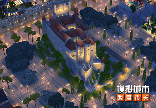 《模拟城市：我是市长》梦幻城堡主题建筑