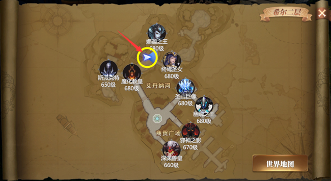 《神火大陸》【攻略速遞】希爾神域第二層神域挑戰(zhàn)任務(wù)詳解！內(nèi)含手動(dòng)任務(wù)路線