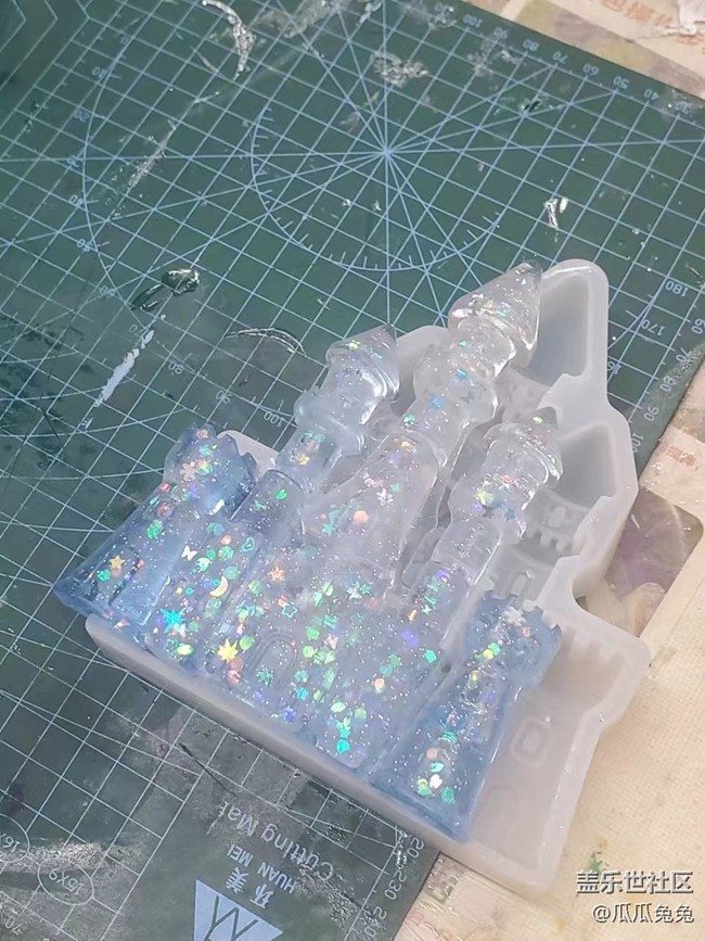 三星s系列宣講會(huì)，手工diy城堡太美了