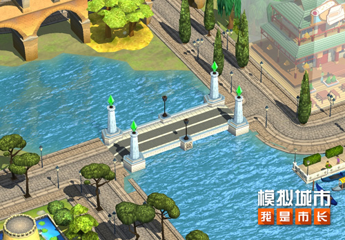 《模拟城市：我是市长》欣赏推出秋风扶桥限时活动建筑