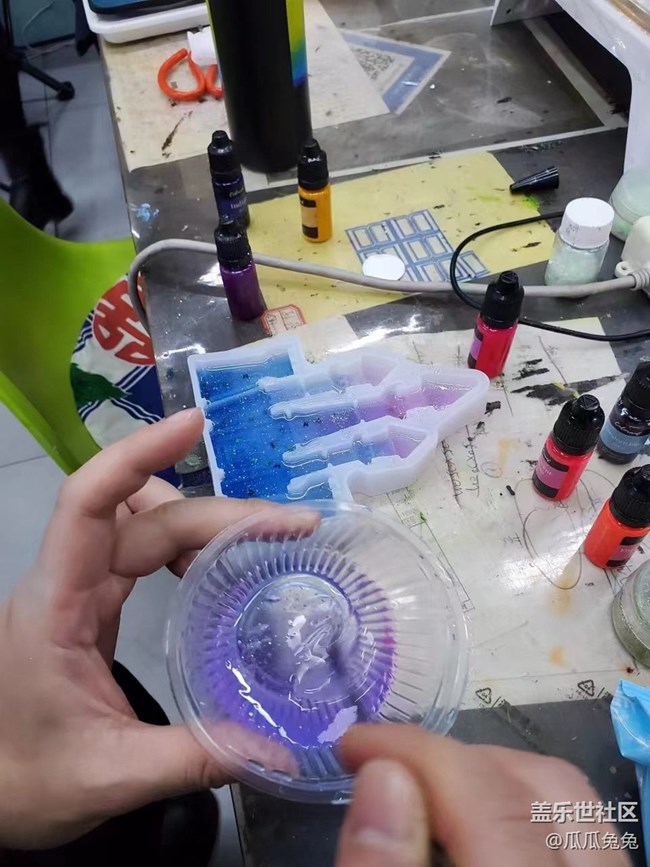 三星s系列宣講會(huì)，手工diy城堡太美了