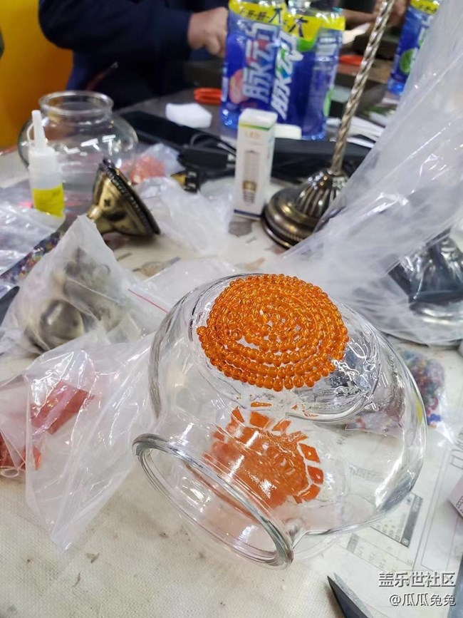 三星s系列宣講會(huì)，手工diy城堡太美了