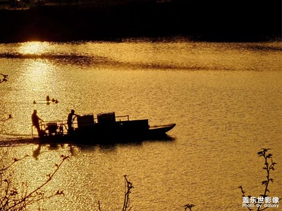 【追光塑影】河畔落日