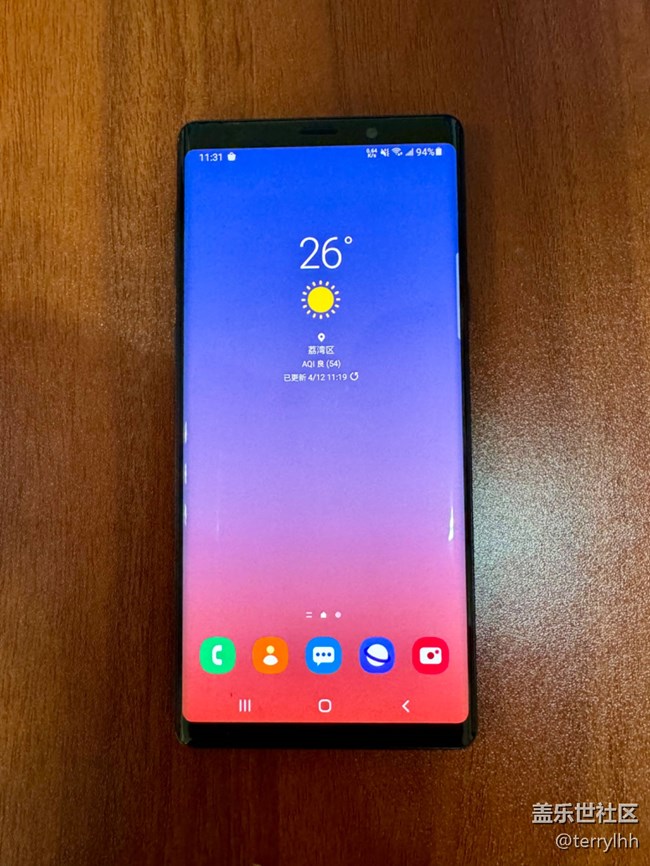 丹青黑Note9 SM-N9600