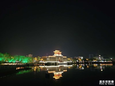 【三星手机的夜景】+人工湖的夜景