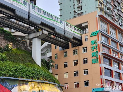 打卡網(wǎng)紅地李子壩