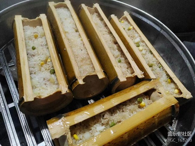 【食事】竹筒饭
