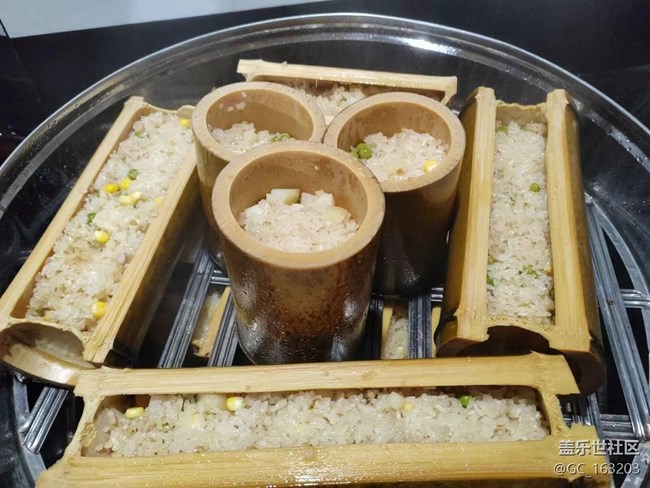 【食事】竹筒饭