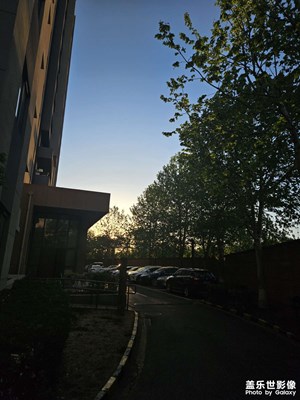 【生活的寫意】+?下班回家的春景