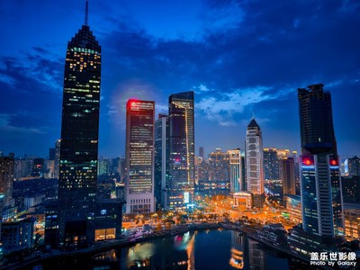 【三星手機的夜景】武漢CBD的夜