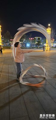【三星手機的夜景】春城藥王公園夜景