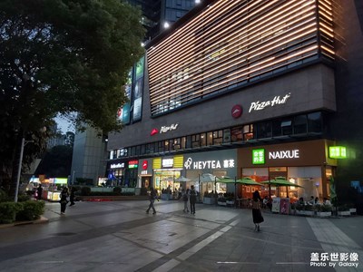 【三星手機(jī)的夜景】天色漸暗