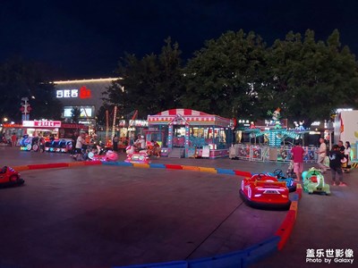 【三星手機(jī)的夜景】繁忙的多彩之夜