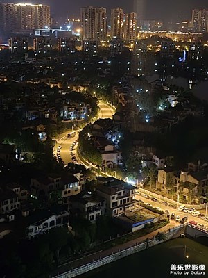 【三星手機的夜景】+美麗的城和醉人的梔子花