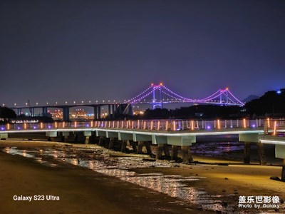 【三星手機(jī)的夜景】+海滄灣公園