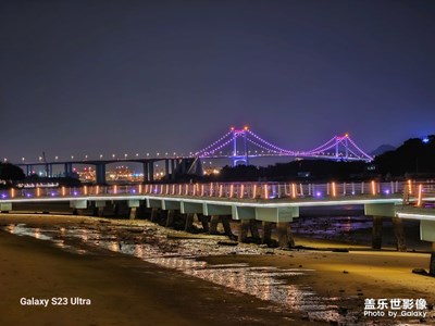 【三星手机的夜景】+海沧湾公园